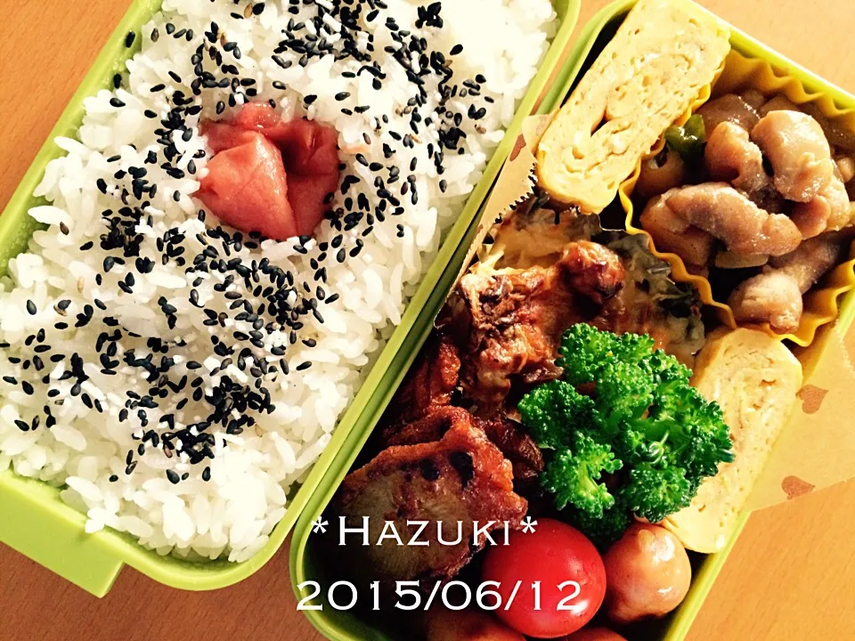 高校生息子①弁当|Hazukiさん