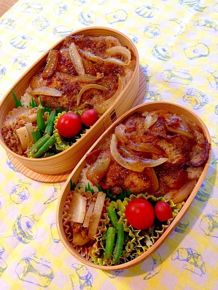 🐷生姜焼き弁当 6/12|ピロさん