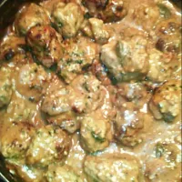 #Spinach&ParmesanStuffedSwedishMeatballs|Bonitaさん