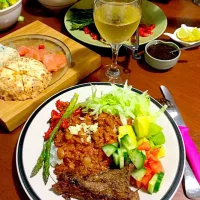 Party menu in Cairns 海外の夕飯パーティー|まなぷさん