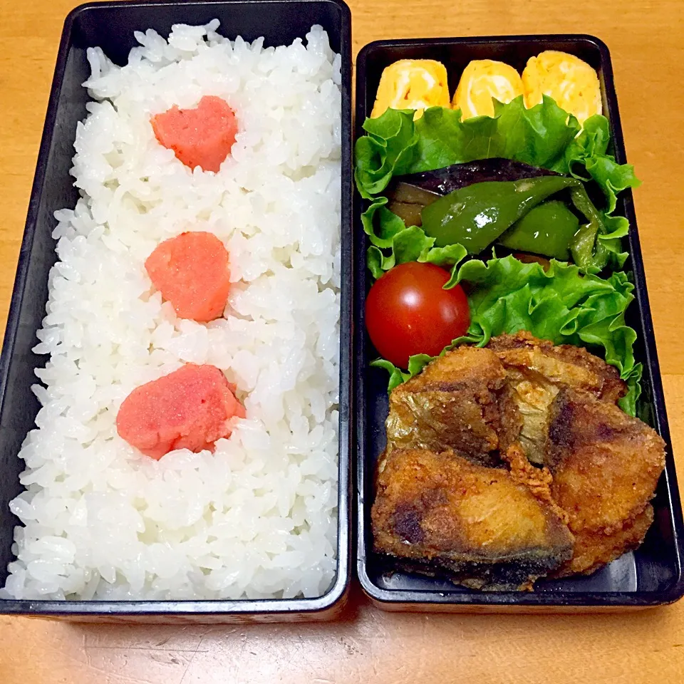 鯖の唐揚げ弁当(*^^*)|sachiさん