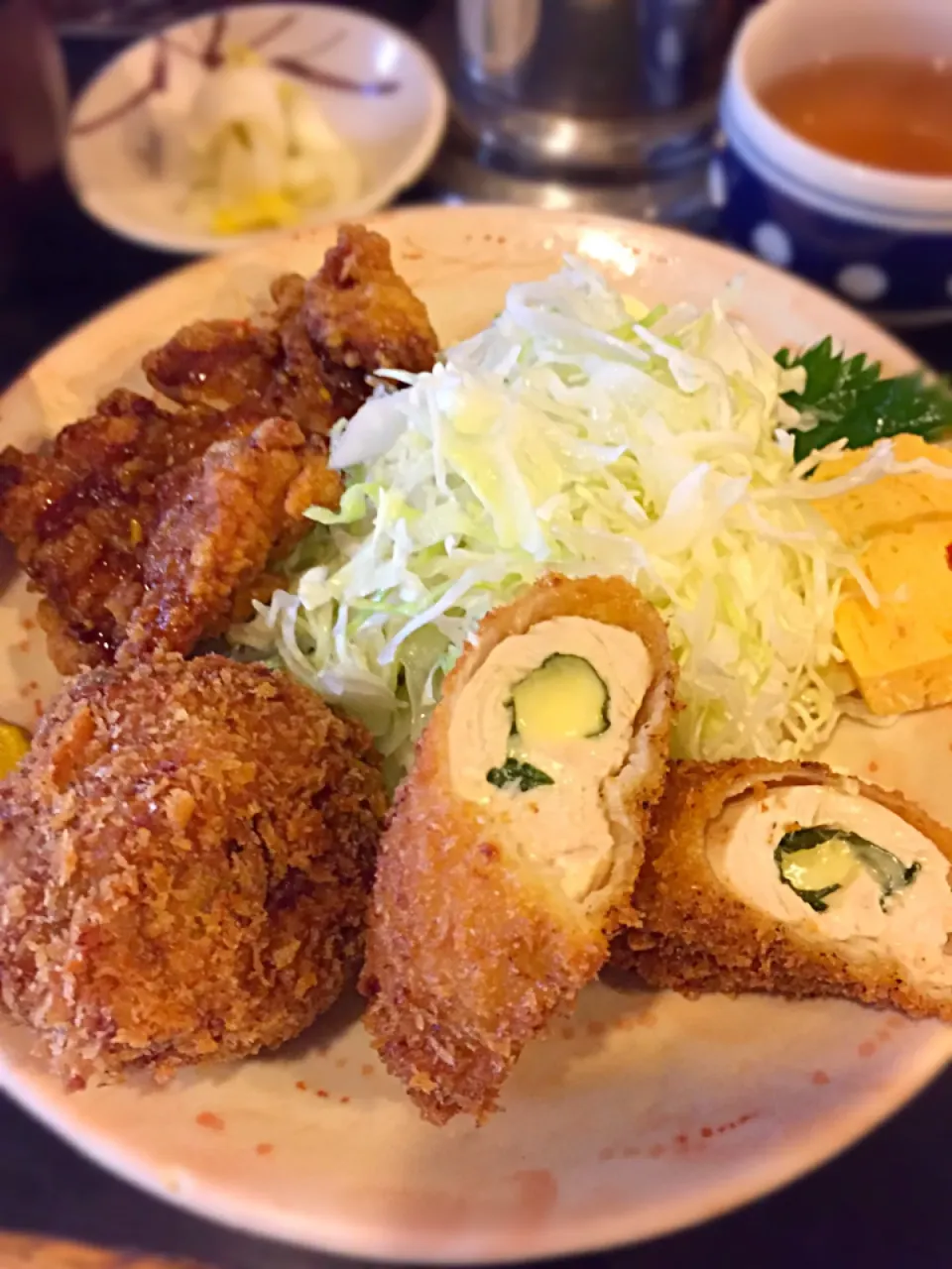 スペシャルミックス定食|流線形さん