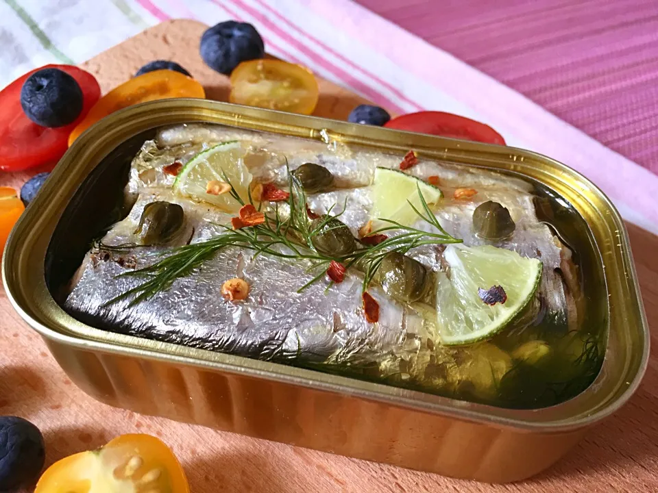 Broiled Sardines with Infused Oil|Prisca Erさん