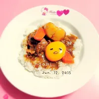 Snapdishの料理写真:ぐでたま カレー|nさん