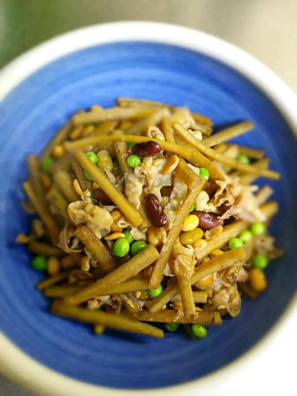 大豆とごぼうと豚肉の旨煮|藤田 まり子さん