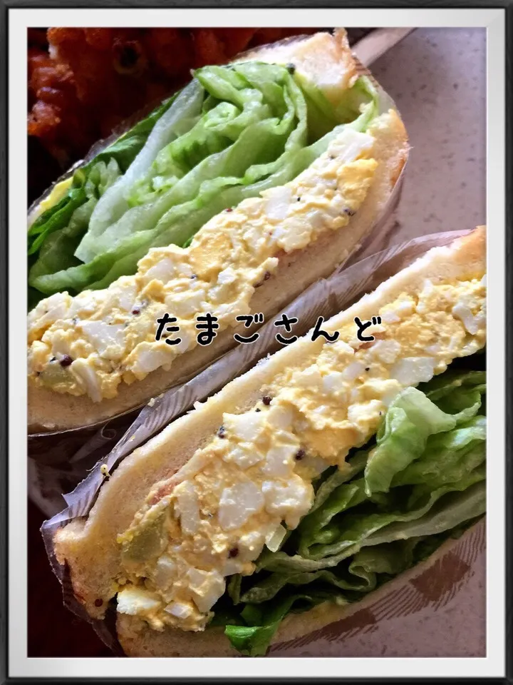 Snapdishの料理写真:卵サンド|erisさん