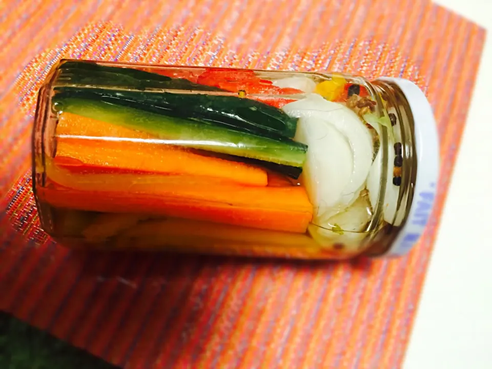 colorful vegetable pickles|michikoさん