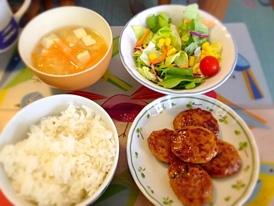 つくね ランチ🍴|チビミミさん