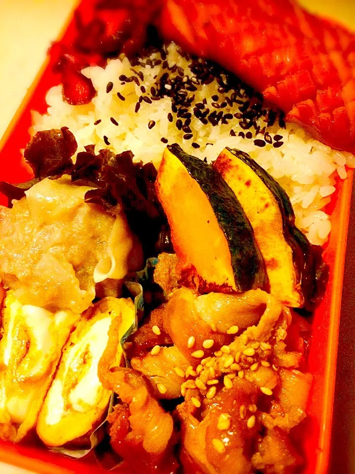 Snapdishの料理写真:一人のお弁当|りんさん