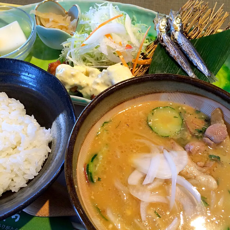 地鶏冷汁定食|hiroshixさん