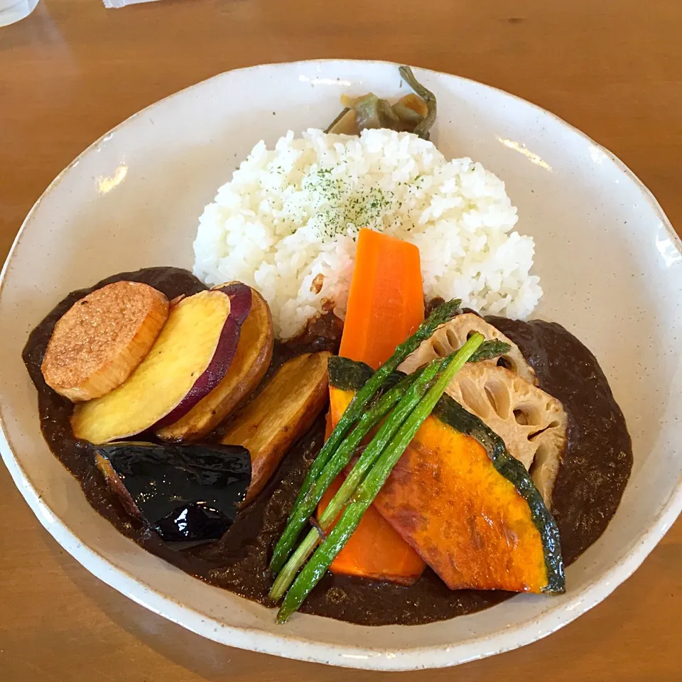 Snapdishの料理写真:CURRY 'OHANA 野菜カレー大辛|カウンター嬢さん