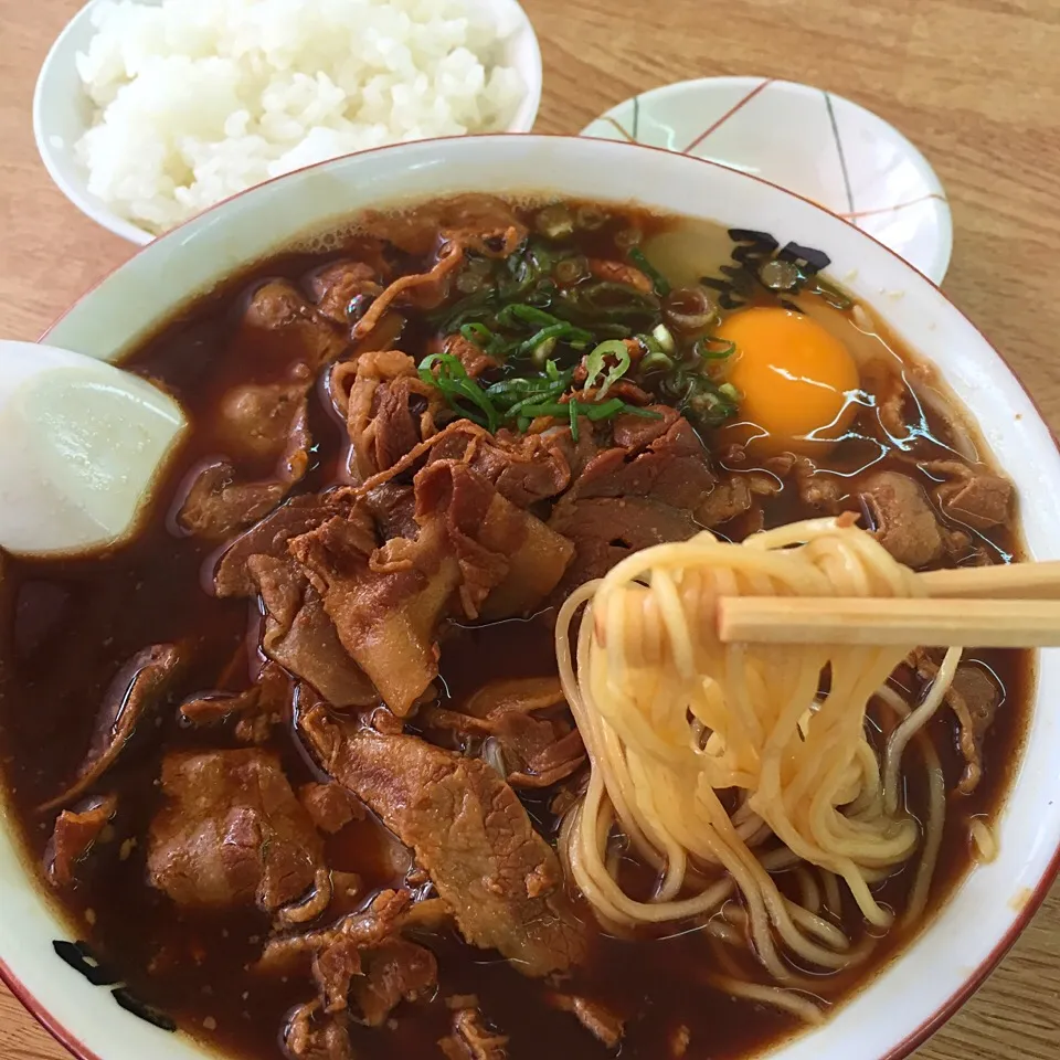 支那そば 肉玉入 並|maixx ใหม่さん