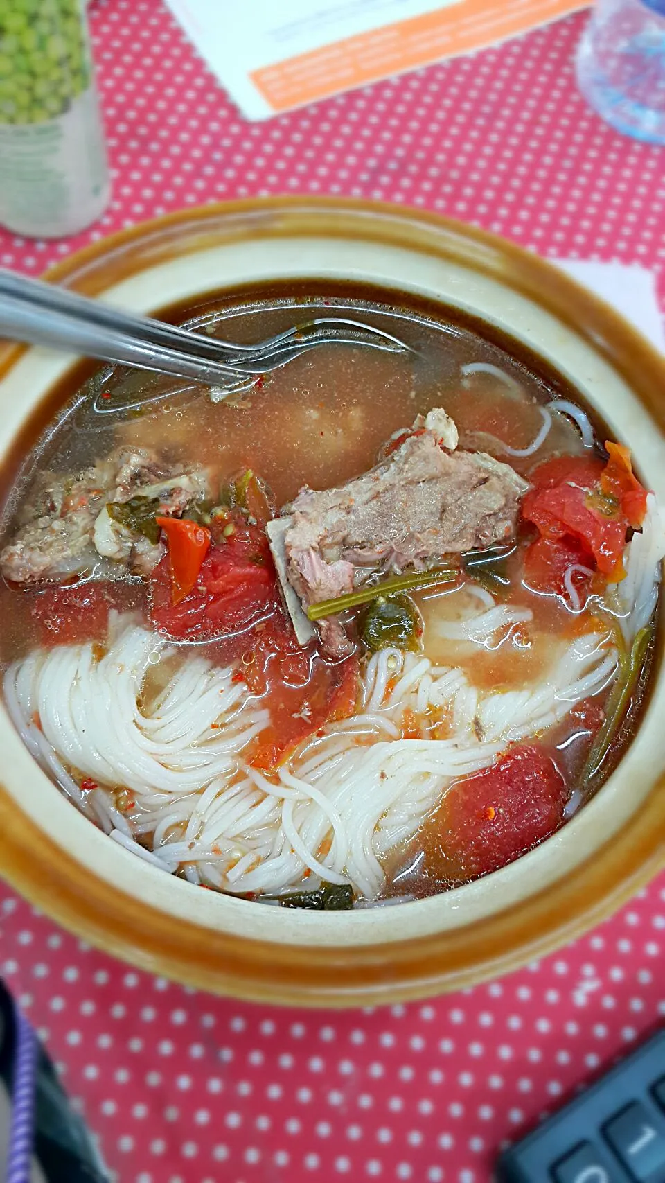 thai spagetti with tomato soup#cleanfood seriousely|Fai Watcharaさん