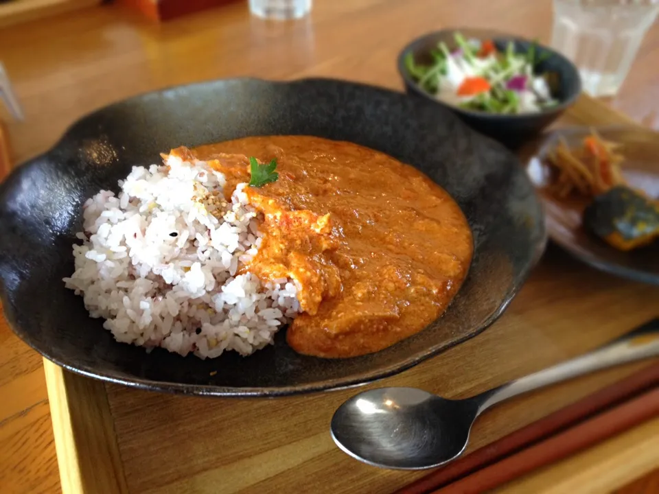 Snapdishの料理写真:バターチキンカレー|メガネさん