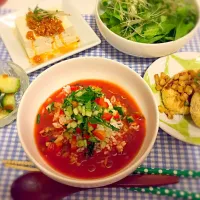 休みの日の夜ご飯|中山彩華さん