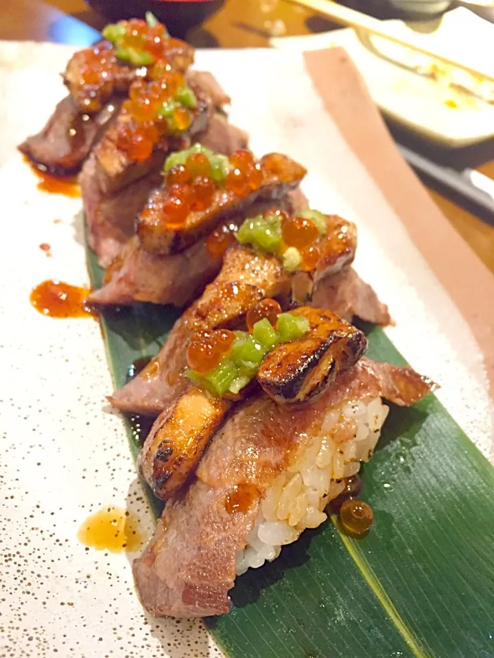 Foie gras and mastusaka roll|PhUnGさん