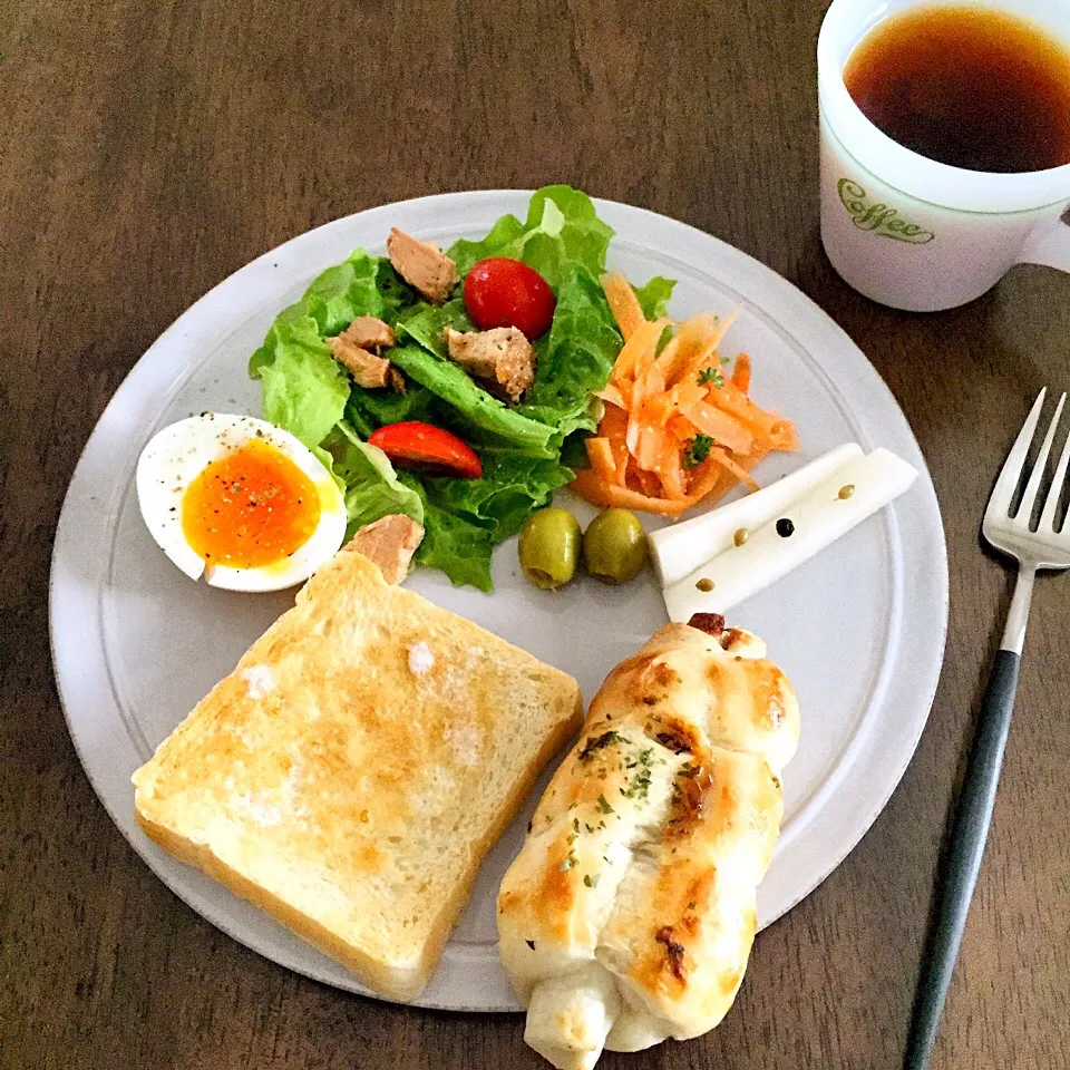 Snapdishの料理写真:朝ごはん❤️|めぐさん