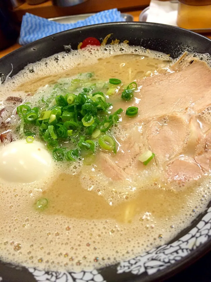 味玉ラーメンと明太ご飯|mogiさん