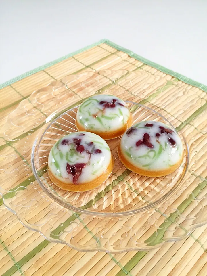 Chendol, red bean coconut gula melaka jelly|12Dragonさん