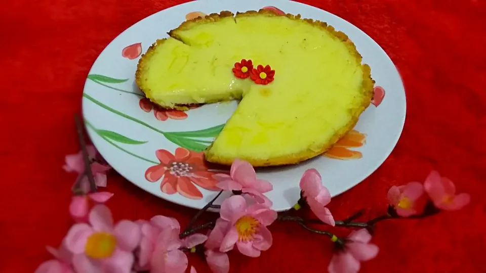 milk pie with oven #amatircooking|jeさん