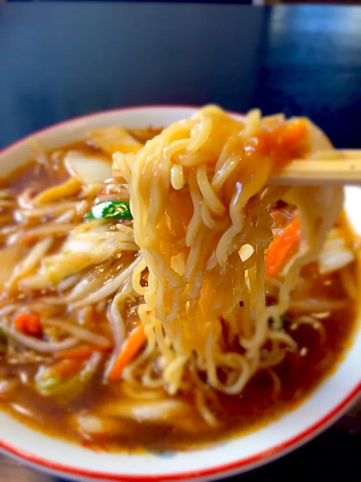 五目あんかけラーメン|一二三食堂さん