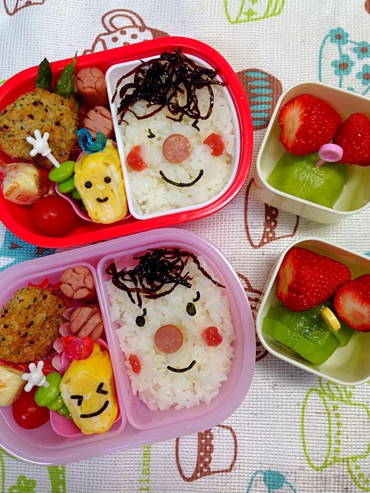 かお(^-^)お弁当♡|ひよさん