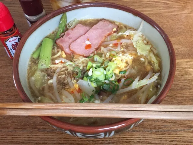 マルちゃん正麺🍜、味噌味❗️꒰*✪௰✪ૢ꒱✨|サソリさん