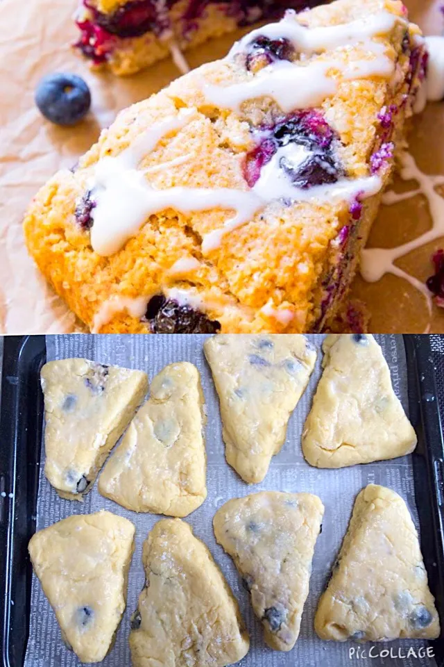 Today's breakfast freshly baked Blueberry scone ☕️💞oh I love Sunday so relaxing G☺️☺️D M☕️RNING everyone in SD enjoy your day !!!|Babyluv Cabrera Ocampoさん