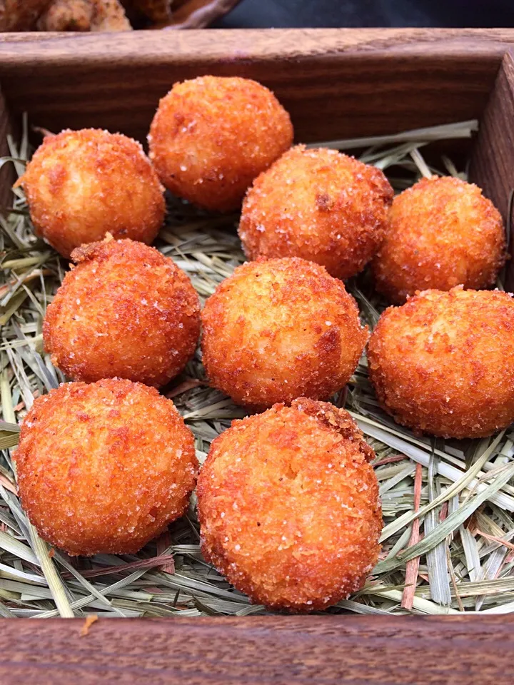 Truffle and Parmesan arancini @ Pollen|Ong Sor Fernさん