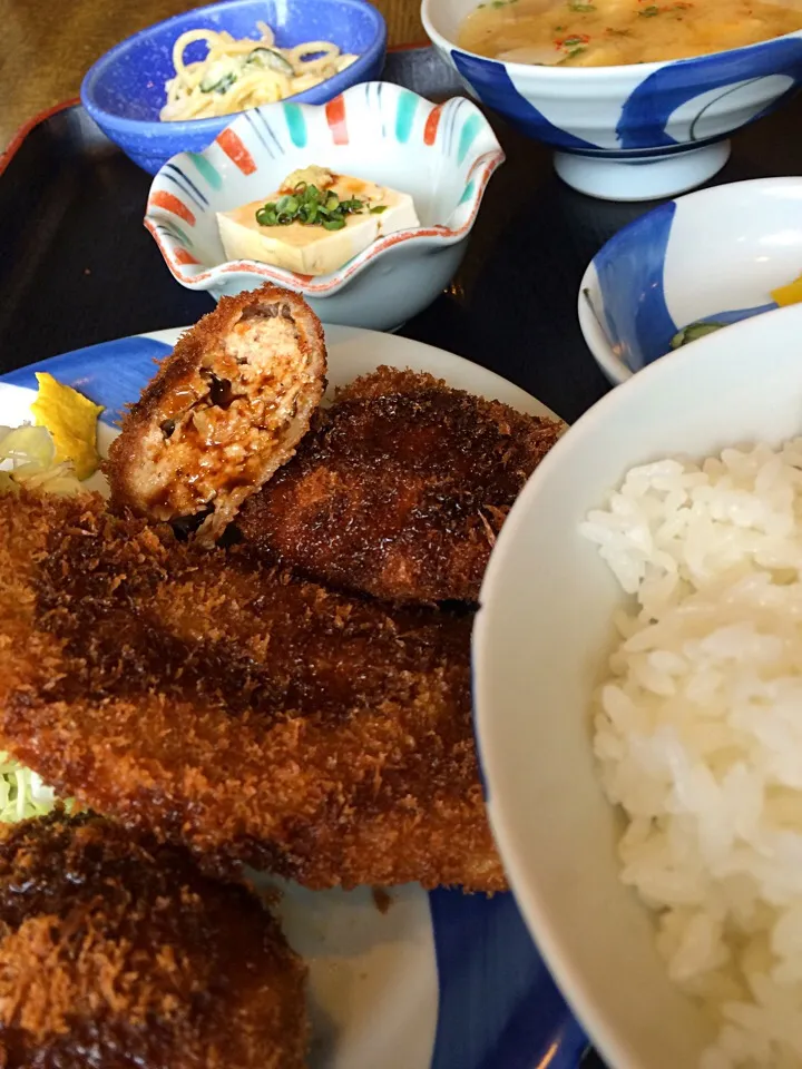 ミックスフライ定食C|ダンディ☆和田さん