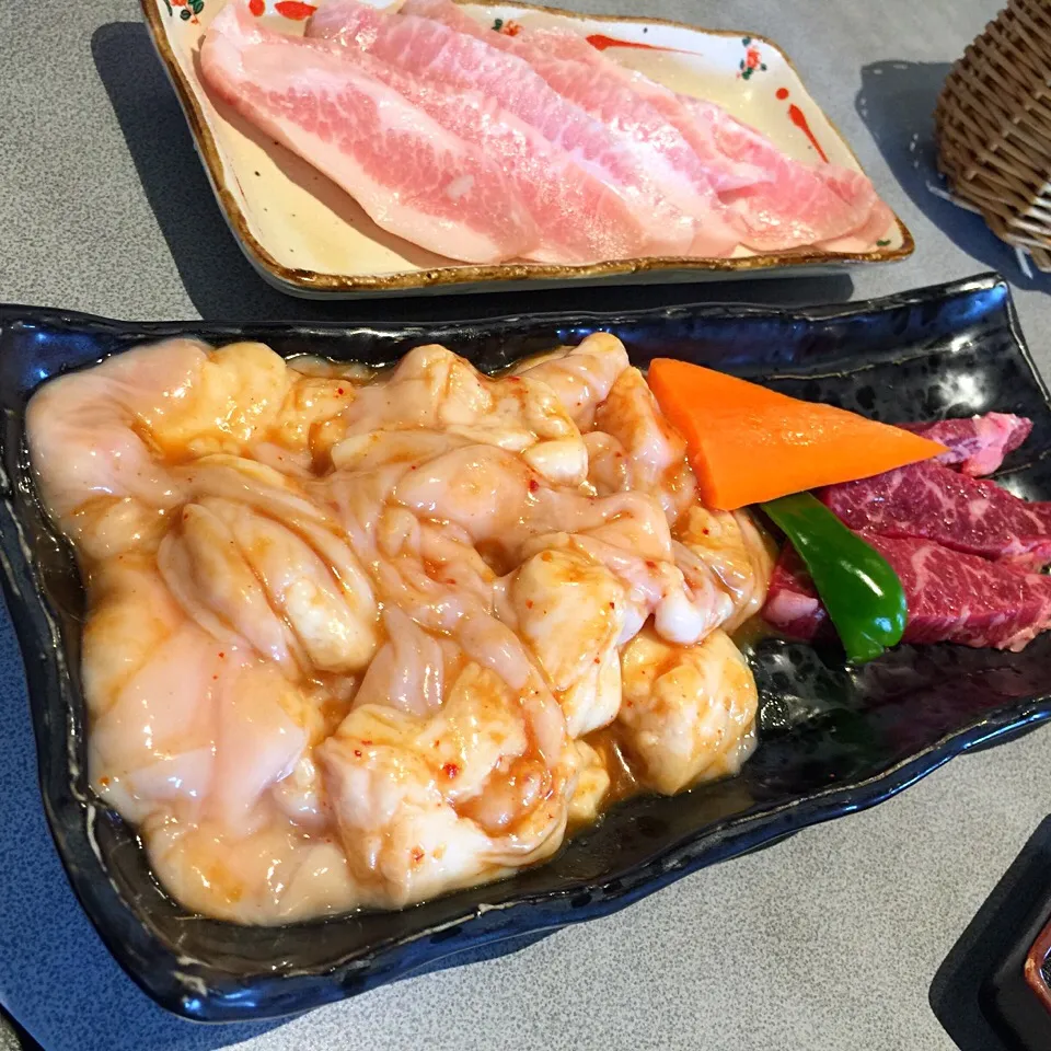 Snapdishの料理写真:焼き肉✨✌️連チャン（笑）|きのすけ〜さん