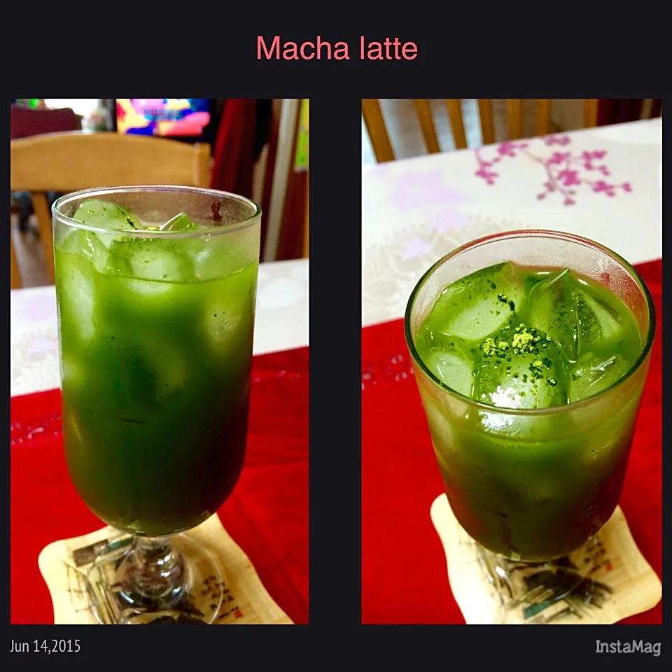 Refreshment Macha/green tea latte 🇯🇵🍹|Babyluv Cabrera Ocampoさん