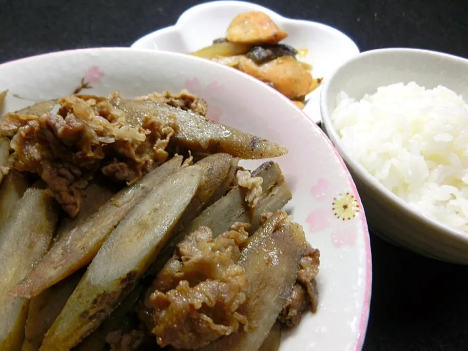 2015/6/14  大好きな牛ゴボウ  鶏肉と野菜の塩麹炒め|Hiroshi  Kimuraさん