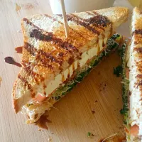 Alfalfa, kale, smoke salmon,cream cheese and Jamie Oliver|noriko takiyama のりねぇですさん