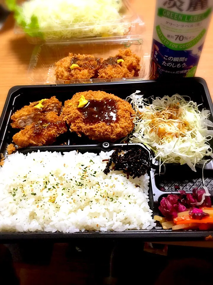 新宿さぼてん、ヒレカツ弁当！|しんやさん