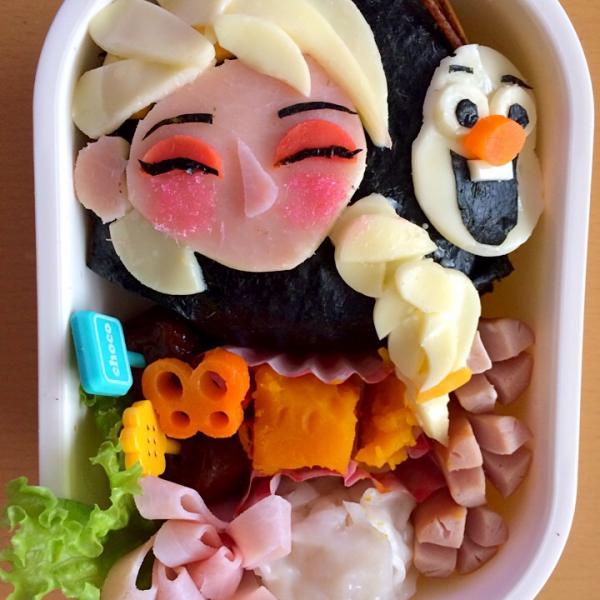 絶品 アナ雪を使ったキャラ弁のレシピ25選 Snapdish スナップディッシュ