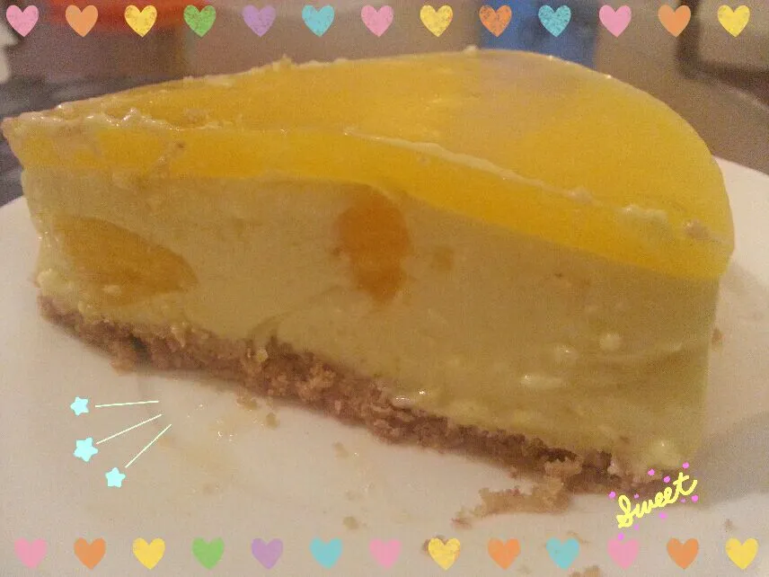 マンゴーチーズケーキ🍰 Mango cheesecake 🎂|thepixiemixerさん