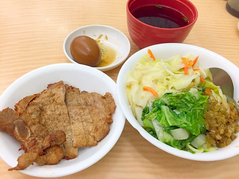 Snapdishの料理写真:排骨菜飯|Orangeさん