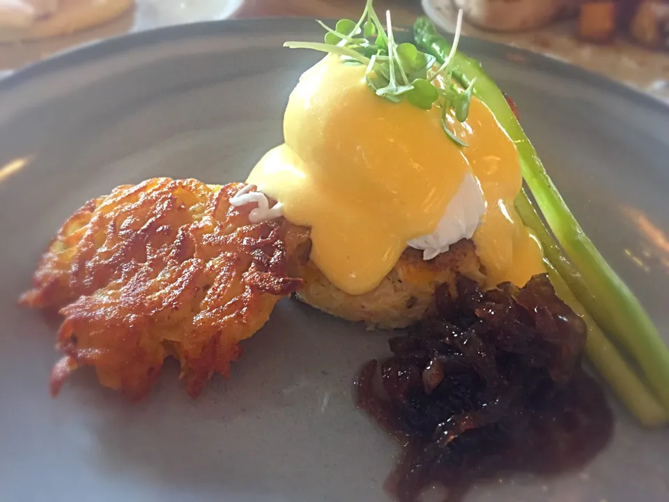 crab cake benedict|Cloudy Gさん