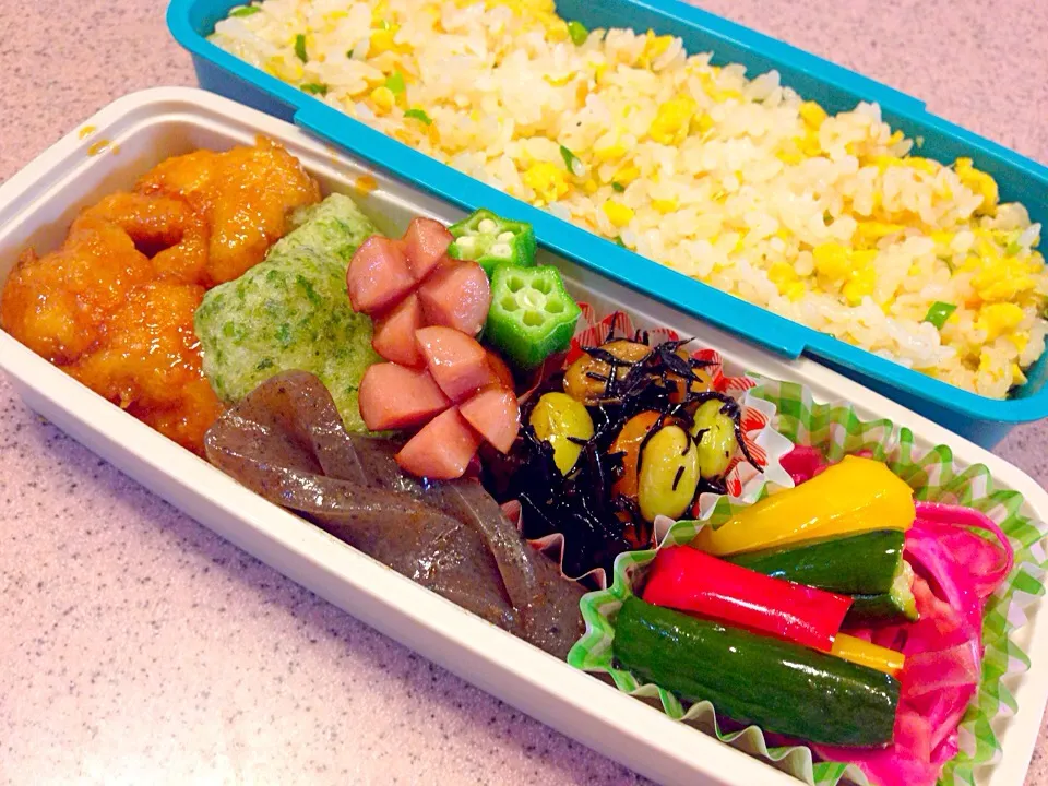 Snapdishの料理写真:今日のお弁当〜‼︎|Seikoさん