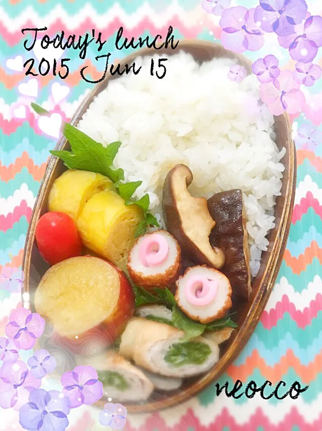 お弁当2015/JUNE/15|neoccoさん