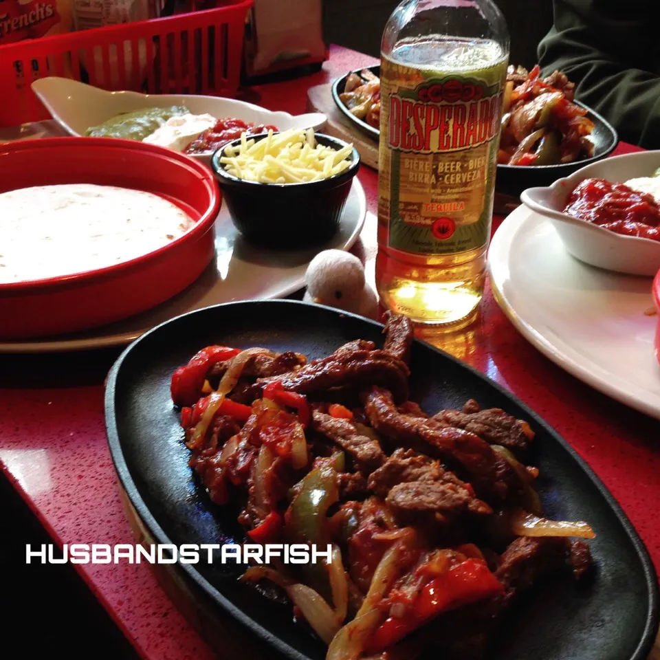 Beef Fajitas @ City Cafe, Edinburgh UK, June 14th 2015|KazutoEESさん