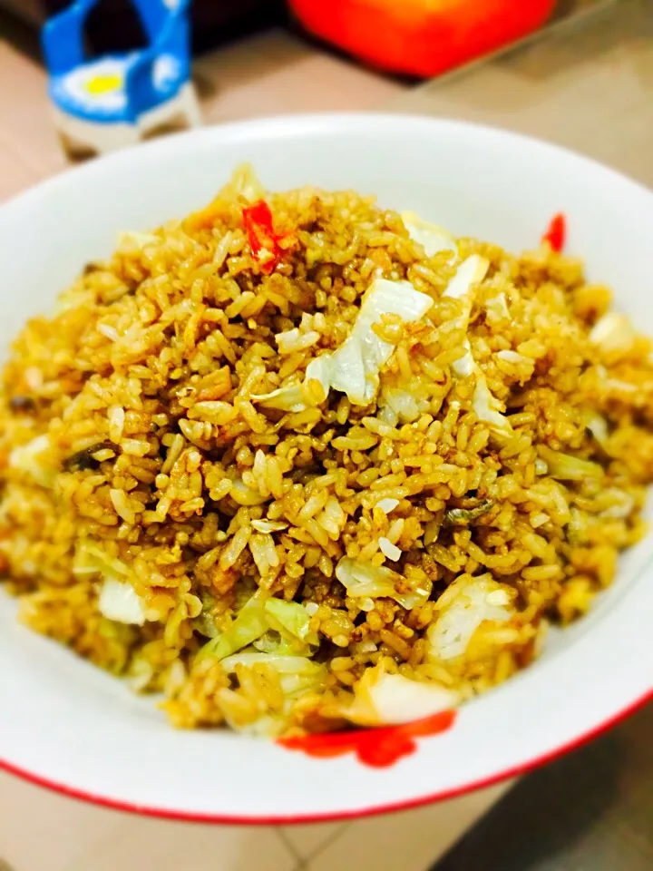 Salt fish fries rice|wu lan lieさん