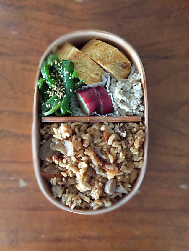 五目炊き込みごはん弁当/gogotaxi | Snapdish[スナップ