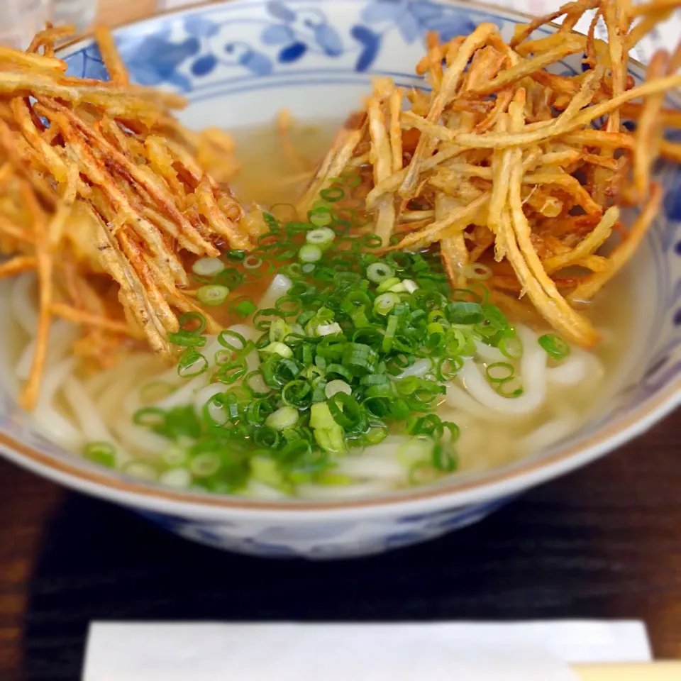 ごぼ天はダブルで(^_^)v博多うどん「たか木」＠阿佐ヶ谷|こなちゅんさん