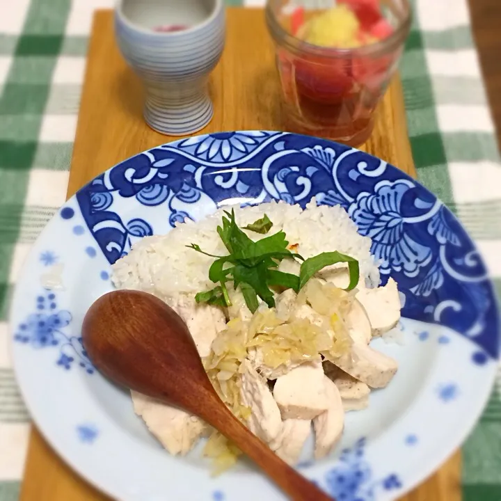 海南鶏飯☻チリソースが欲しかったー|en.58さん