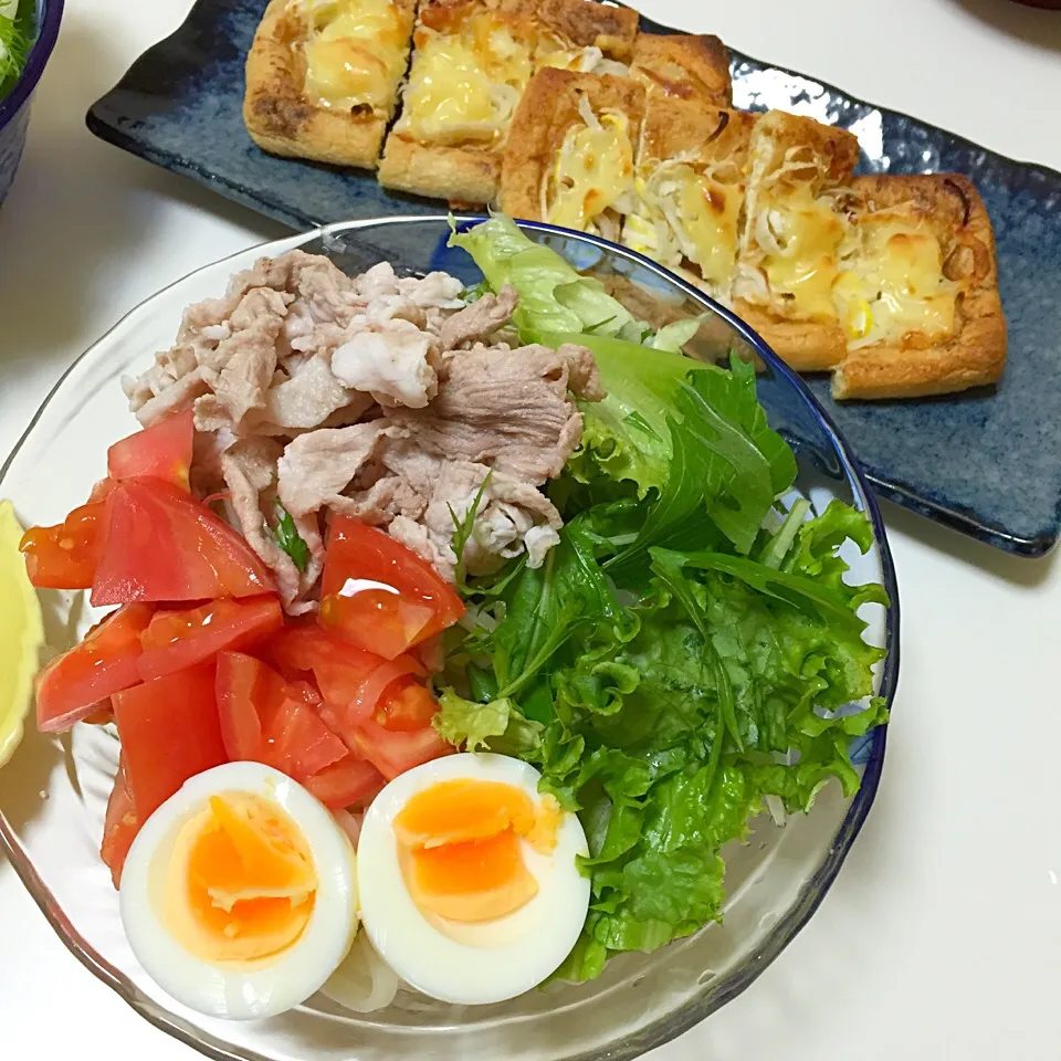 Snapdishの料理写真:サラダうどん|akaneさん