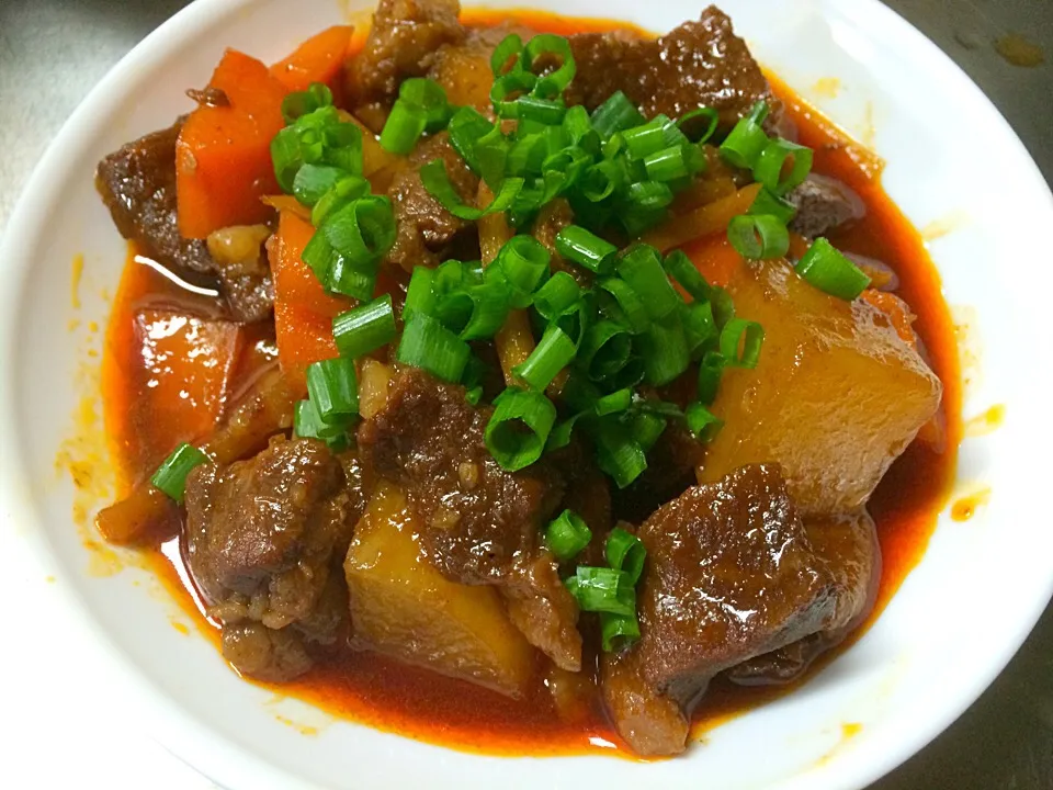 Spicy Beef Tendon Stew (Korean Style)|Ca Ke Ryさん