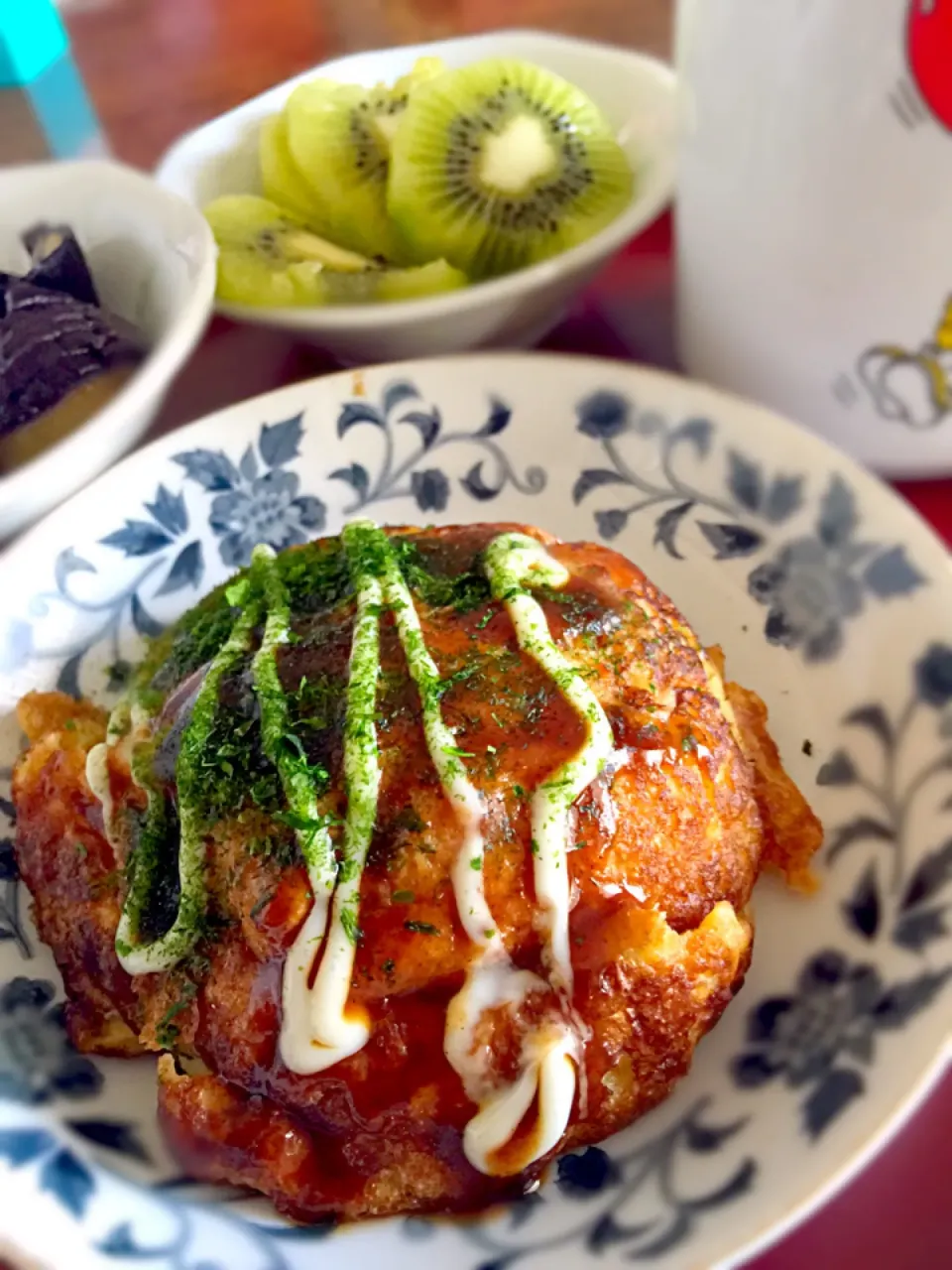 ジャンボたこ焼き！2穴しかないジャンボたこ焼き機で作りました。|ねこちょこさん