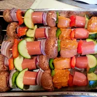 Hot Sausage Kabobs|Byron Thomasさん